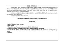 BASIN-İŞ SENDİKASI İSTANBUL ŞUBESİ OLAĞANÜSTÜ GENEL KURUL İLANI